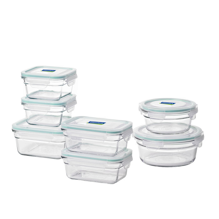 Glasslock Oven and Microwave Safe Glass Food Storage Containers 14